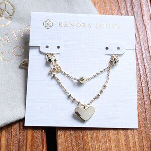 Kendra Scott Ari Heart Gold Necklace fashion
